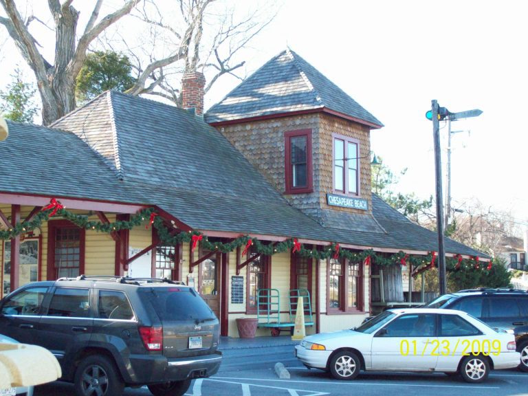 Chesapeake Beach Railway Station building in Chesapeake Beach, Maryland