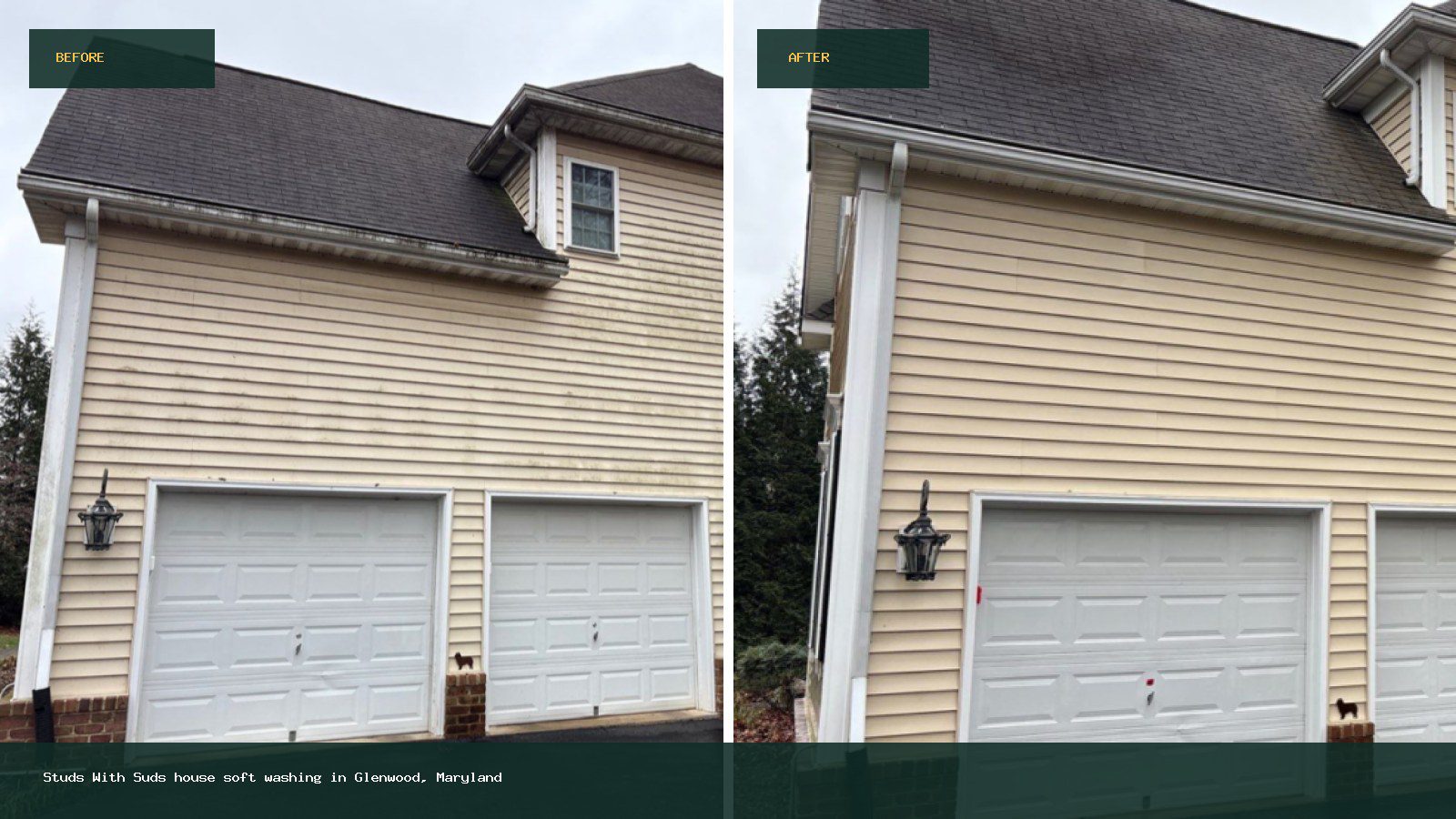 Studs With Suds: A Glenwood House Wash Shows Why Siding Needs a Softer Touch